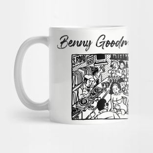 benny goodman ll vinyl store Mug